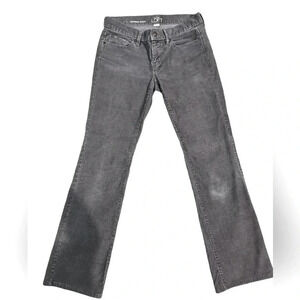 Loft modern fit,  gray corduroy boot cut pants. Size 2